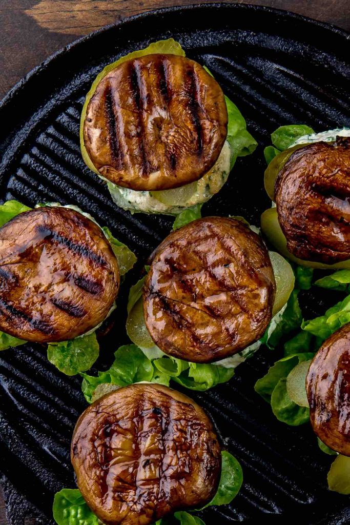 Grilled Portobello Mushrooms