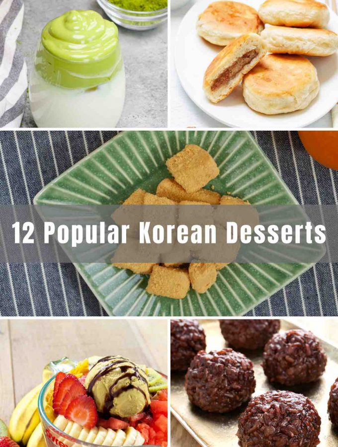 Have you tried Korean Desserts, and were curious how to make them at home? Well, wonder no more as you’re about to discover 12 Popular Korean dessert recipes and pastries that are sweet, delicious, and easy to make!