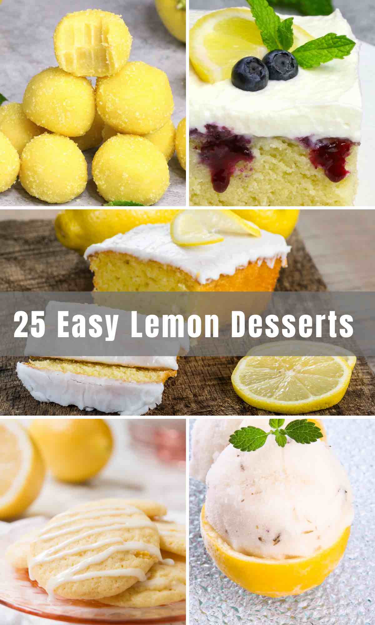 When life gives you lemons, make dessert! From pies to cookies to cakes, lemon-based treats are beloved for their tangy, citrusy, and sweet taste. If you have this fruit on hand, try out some Easy Lemon Desserts Recipes!