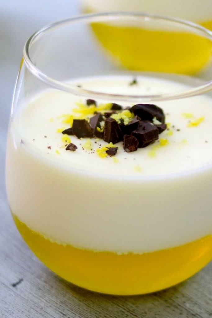 Lemon Panna Cotta