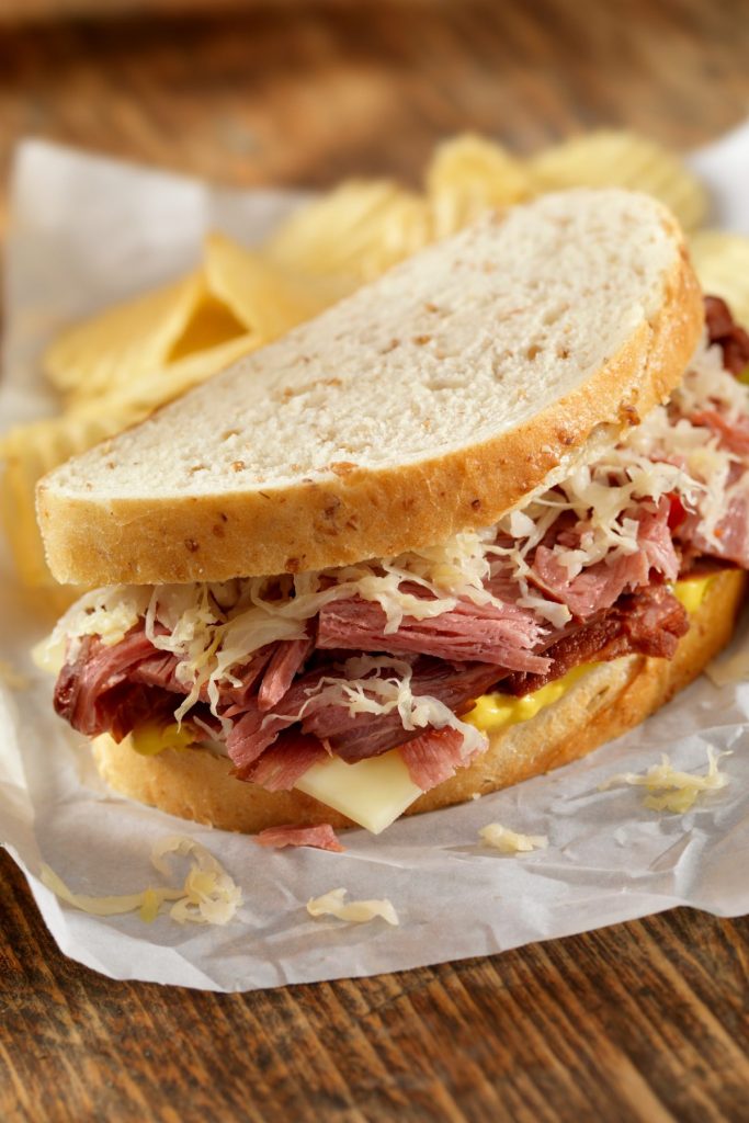 French Dip Pastrami Sandwich