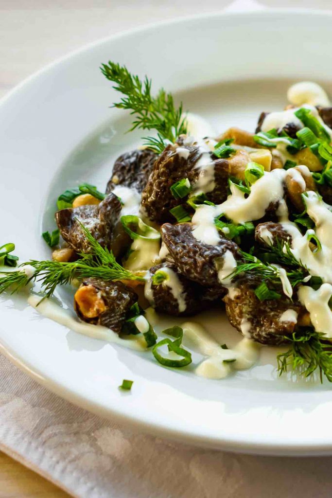 Sautéed Morel Mushrooms