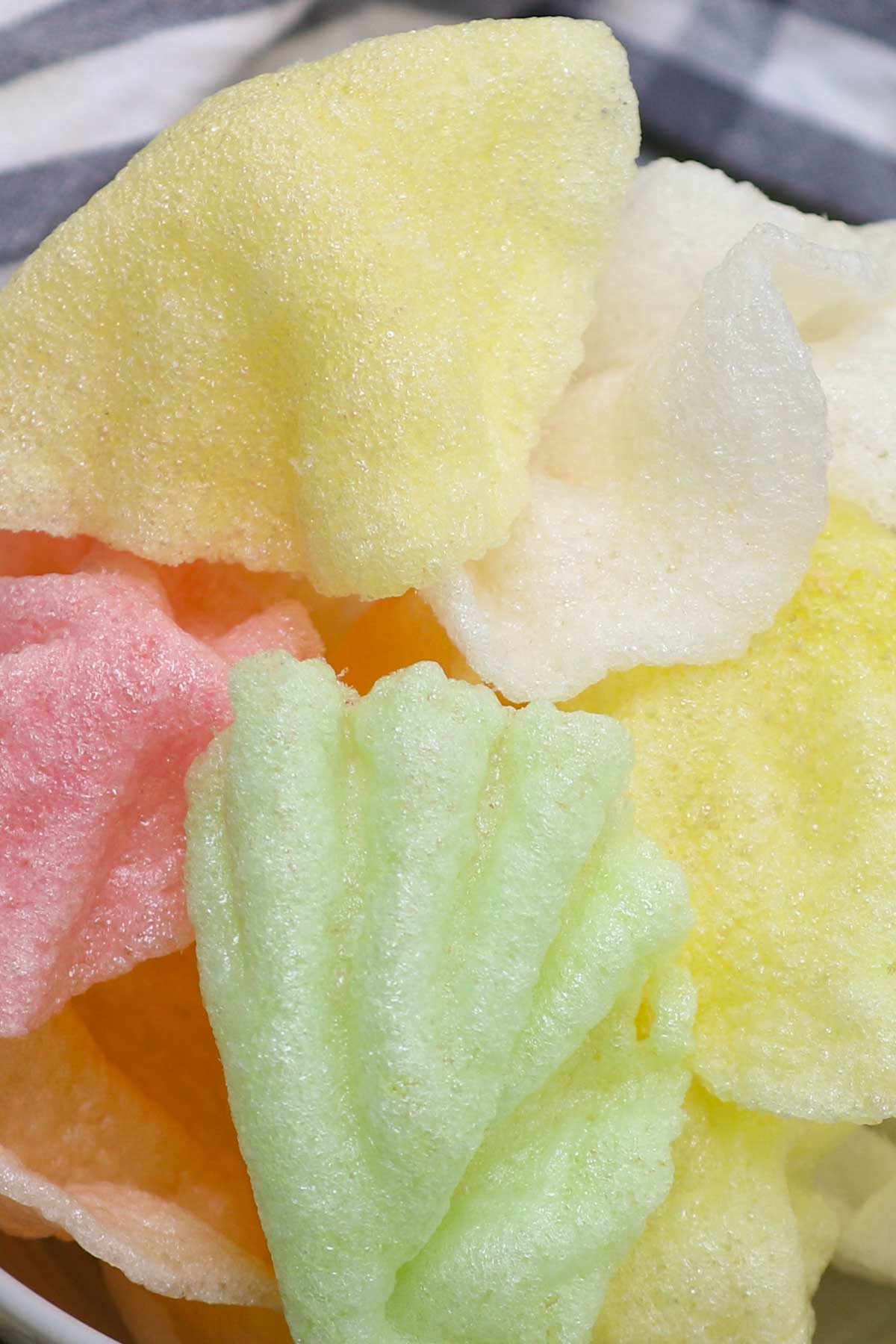 Crispy Shrimp Chips (Prawn Crackers For A Light Snack) IzzyCooking