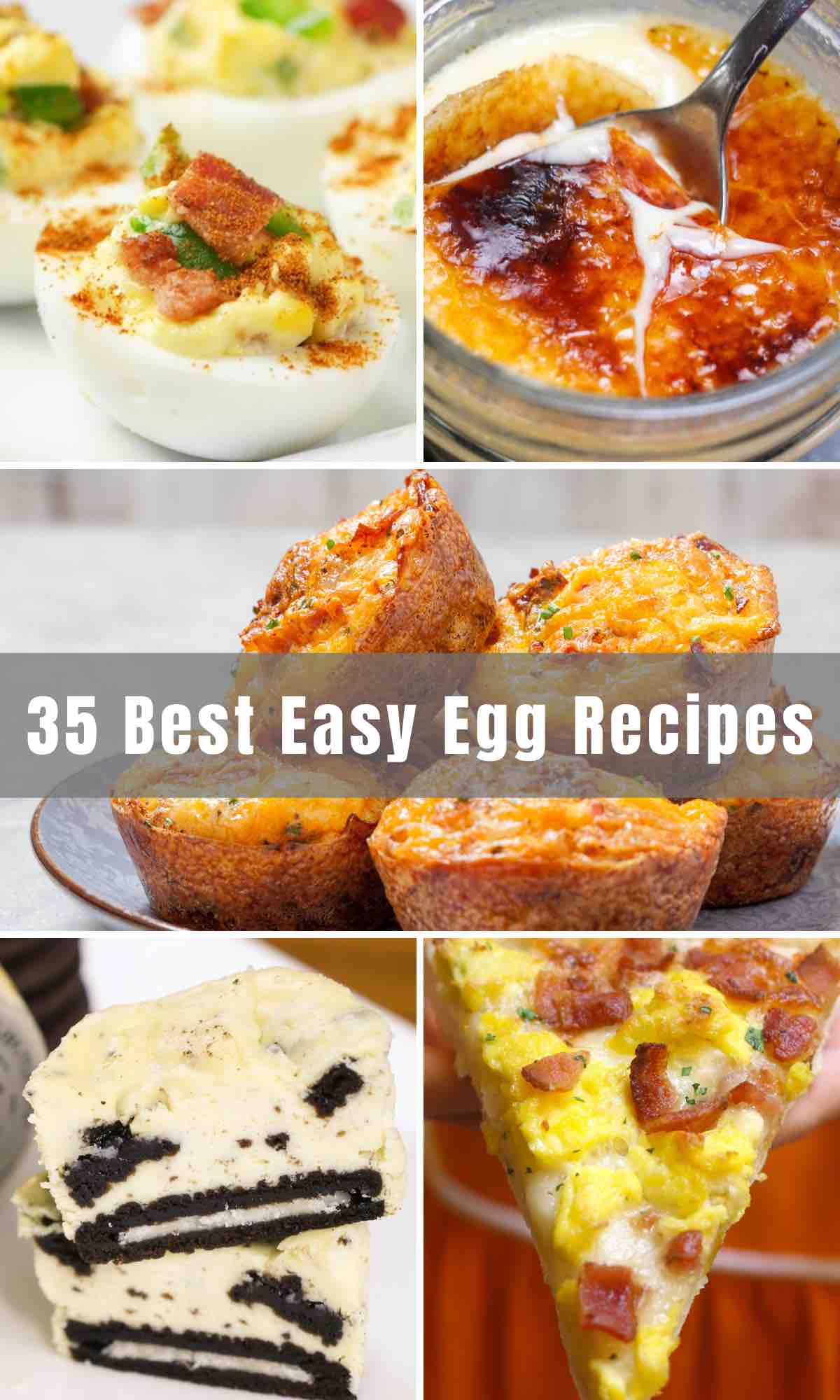 35 Best Easy Egg Recipes for Breakfast, Brunch, Dessert and More