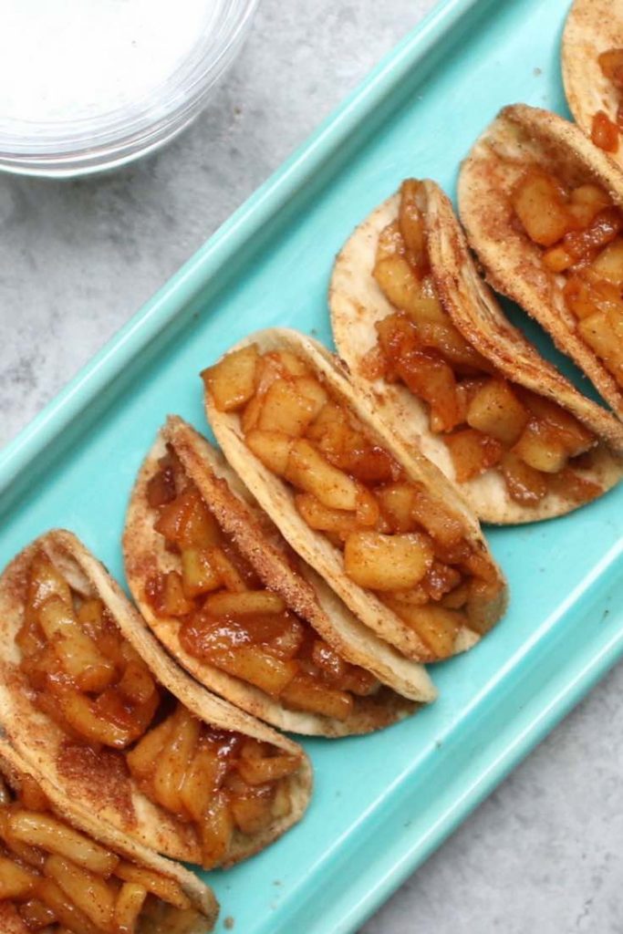 Apple Pie Tacos