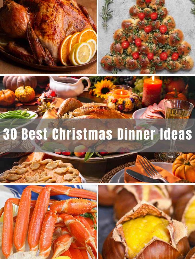 It’s that time of year, and Christmas is right around the corner. We have rounded up 30 of the Best Christmas Dinner Ideas for a perfect feast. From prime rib roast to roasted turkey to Christmas side dishes and desserts, you've got a menu your family will love!