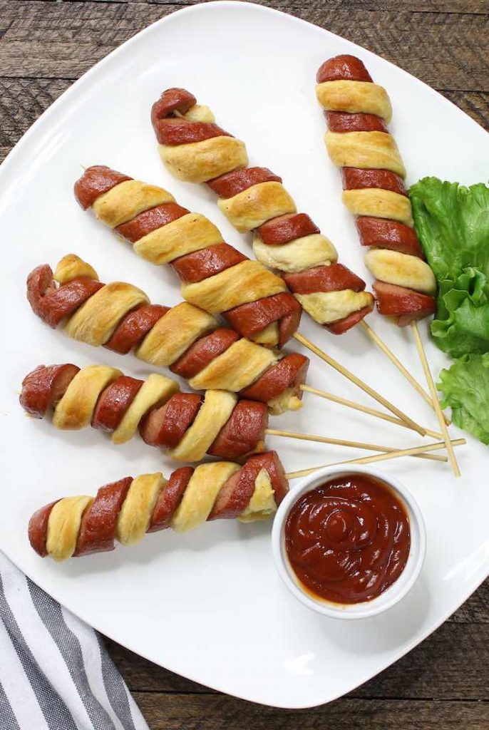 Crescent Roll Hot Dogs