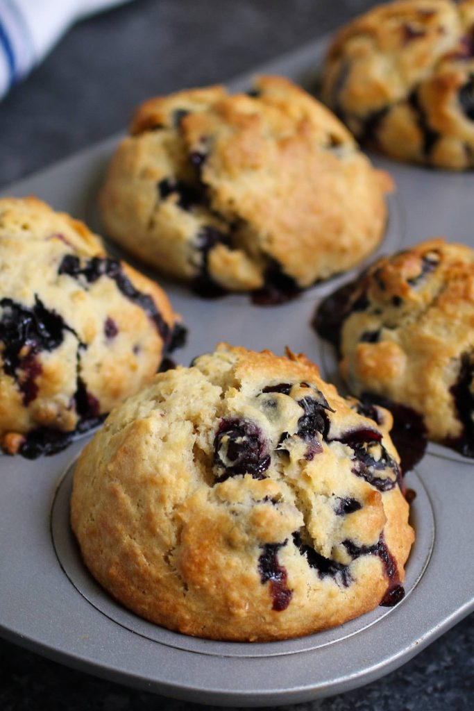 Healthy Blueberry Muffins