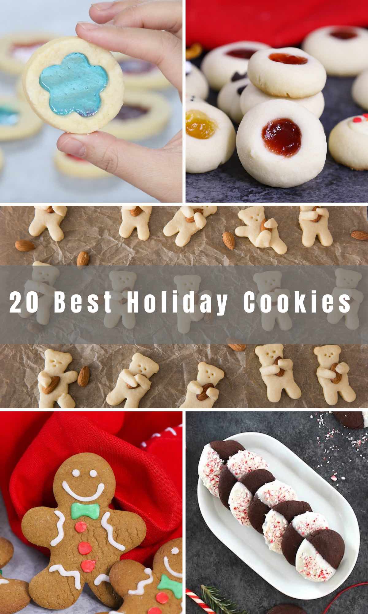 20 Best Holiday Cookies (Easy Recipes for Christmas and Other Holidays