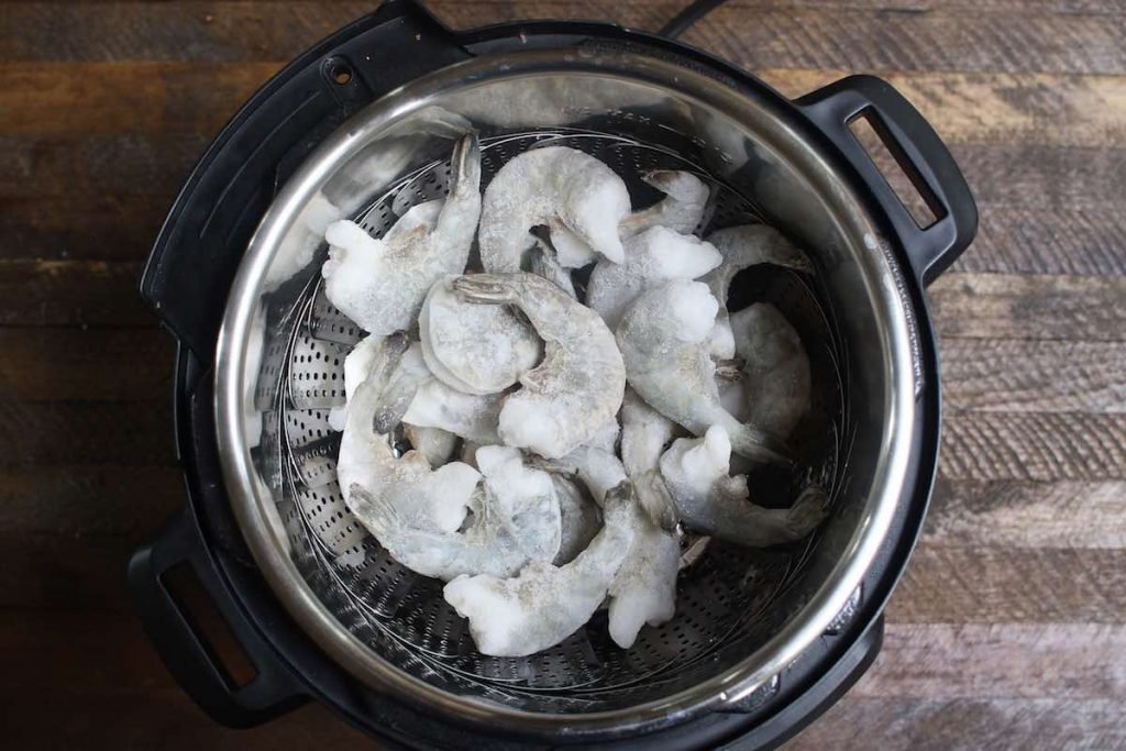 Instant Pot Frozen shrimp