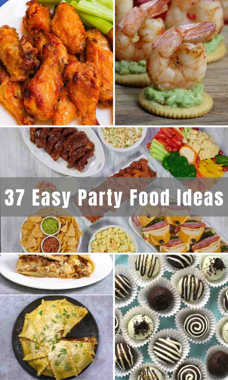 37 Easy Party Food Ideas - IzzyCooking