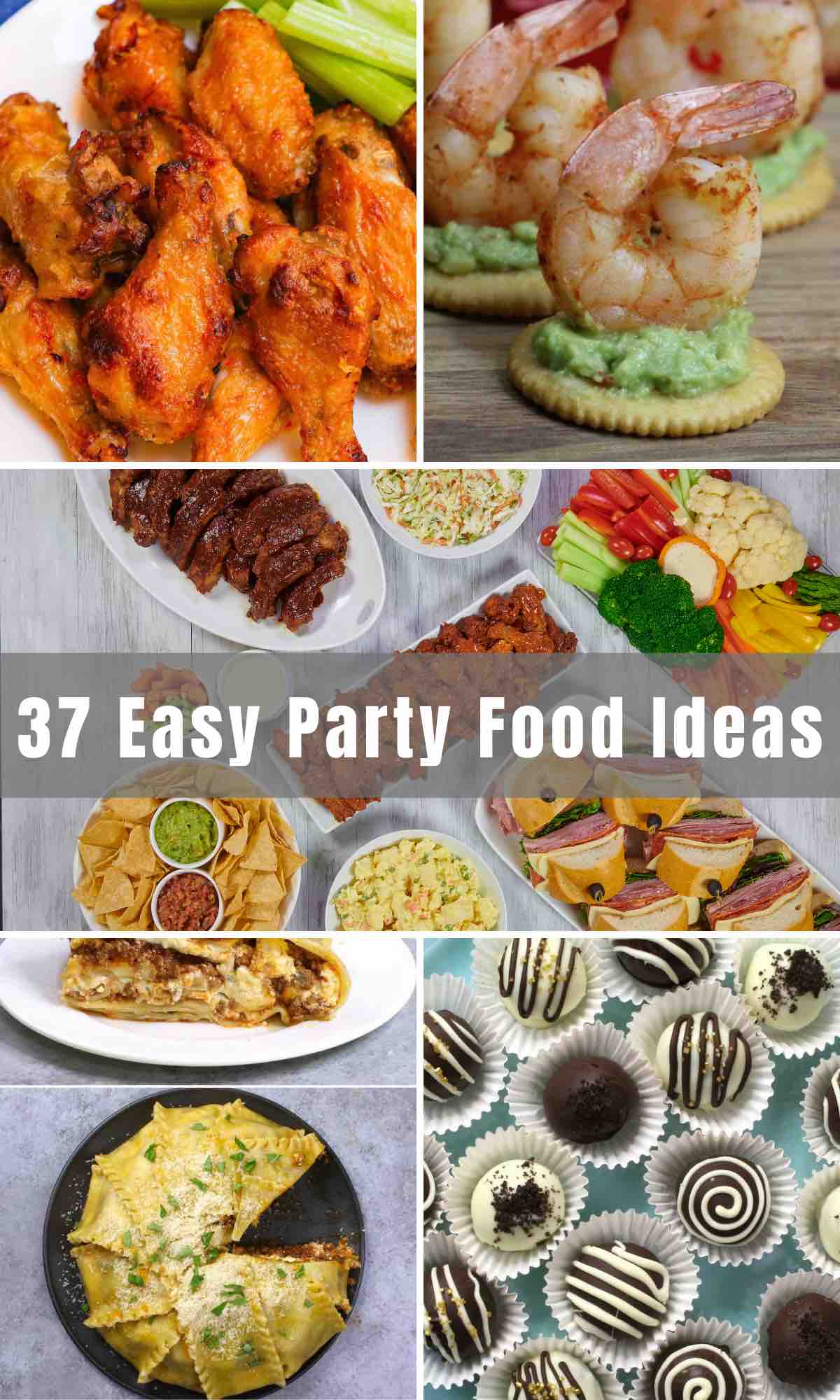 37 Easy Party Food Ideas IzzyCooking