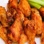 Habanero Wings are sweet and spicy chicken wings with crispy skins. They are one of my favorite picnic foods and always a crowd-pleaser.