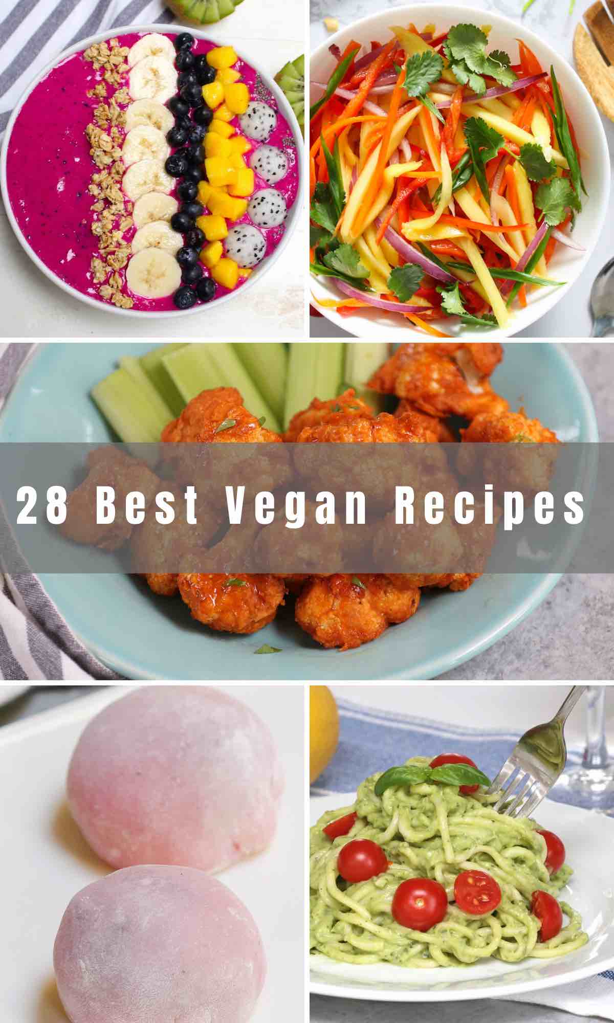 you covered. From pancakes to vegan pizza and more, these 28 Best Vegan Recipes for Beginners will get you excited and take your vegan meals to a new level.