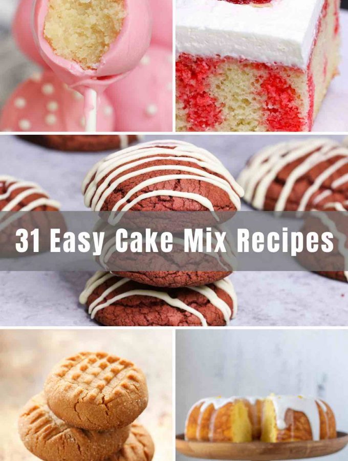 With boxed cake mix, you can make so many delicious desserts beyond cakes. We've collected 31 of the Best Cake Mix Recipes, from cookies to bars and cake pops too - you’ll have plenty of options to choose from.