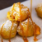 Deep fried cheesecake is one of my favorite carnival foods. It’s crispy on the outside and creamy and sweet on the inside.