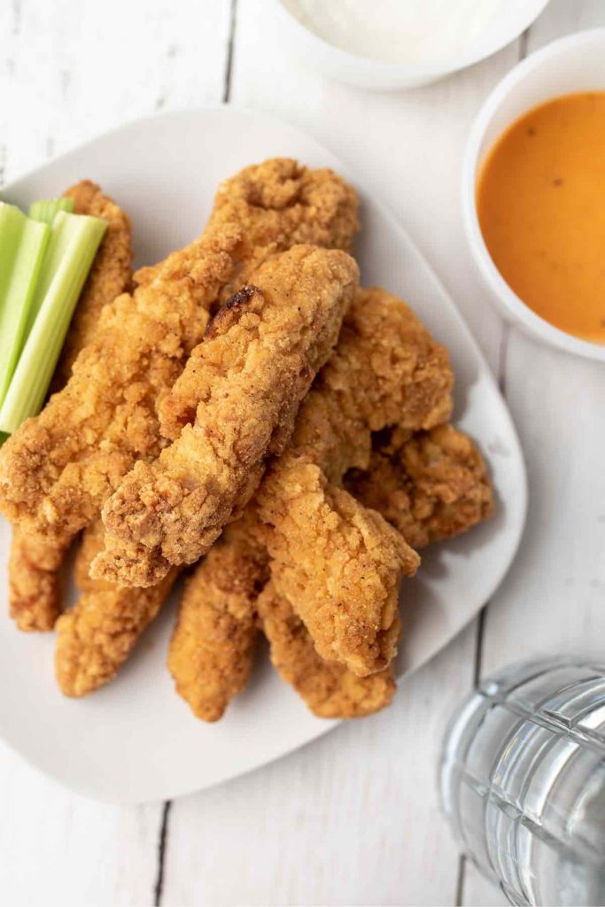 Crispy Raising Cane’s Chicken Fingers With Cane’s Sauce (Copycat Recipe)