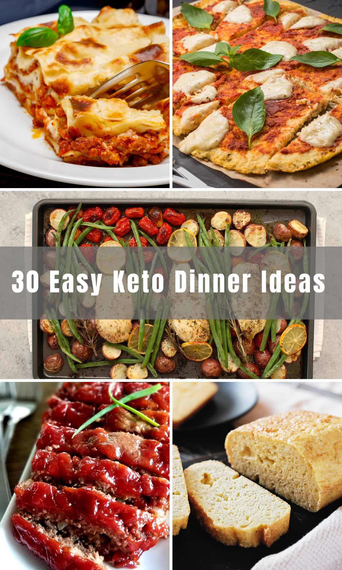 Time to switch to the Keto diet? Worried about what you can and can’t eat? Or are you just dreading your keto meals too boring? Well, worry no more because below you will find 30 Easy Keto Dinner Ideas that are delicious and fun. You'll get to enjoy chicken, beef, cheese, and so much more! Plus, you’ll even get the chance to enjoy bread again!