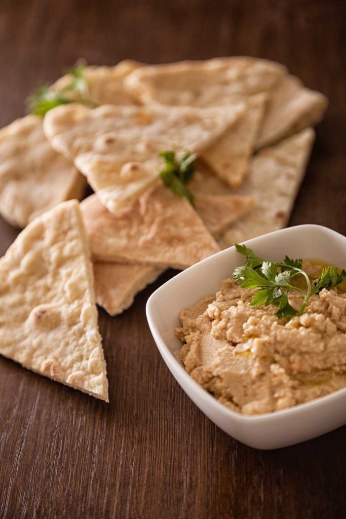 Pita Bread with Hummus