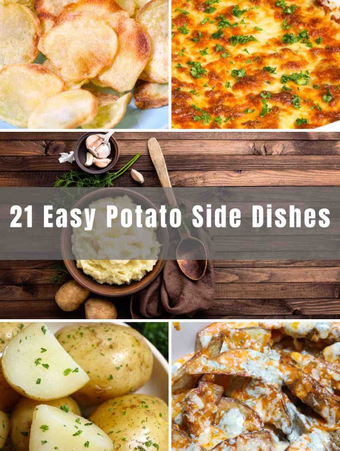 There is so much to love about potatoes. They’re nutritious, satisfying, and go well with almost everything. From casseroles to salads, and soups, we’ve put together 21 Best Potato Side Dishes that your whole family will love!