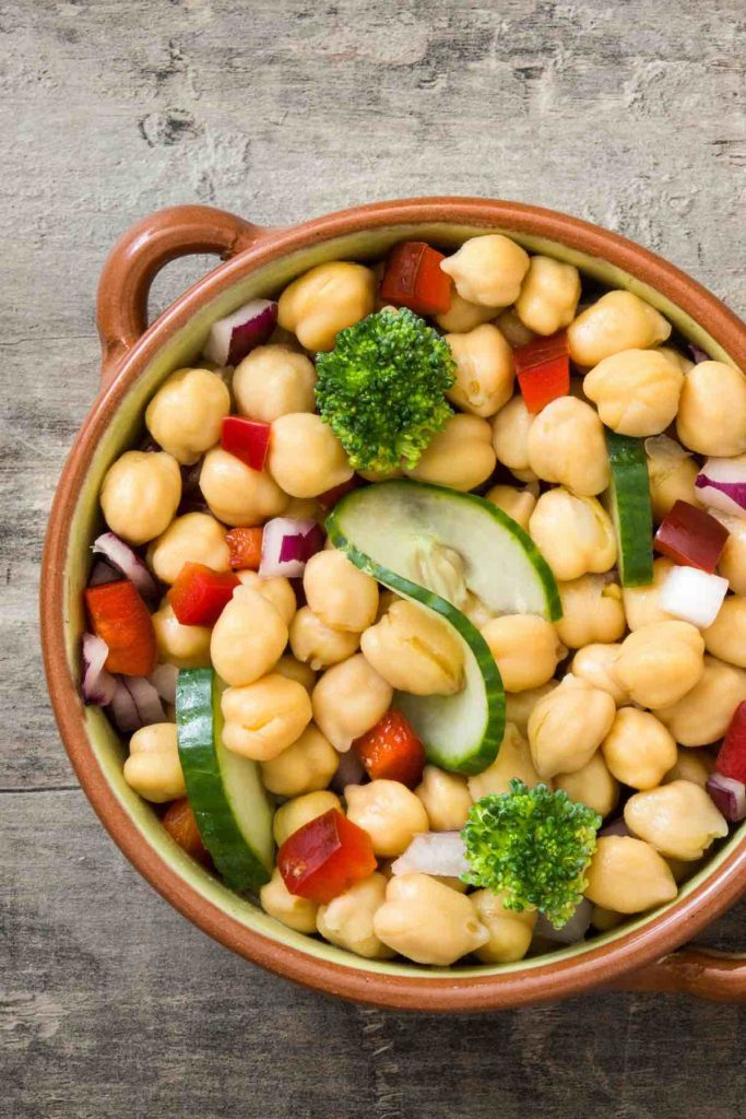 Protein Packed Chickpea Salad