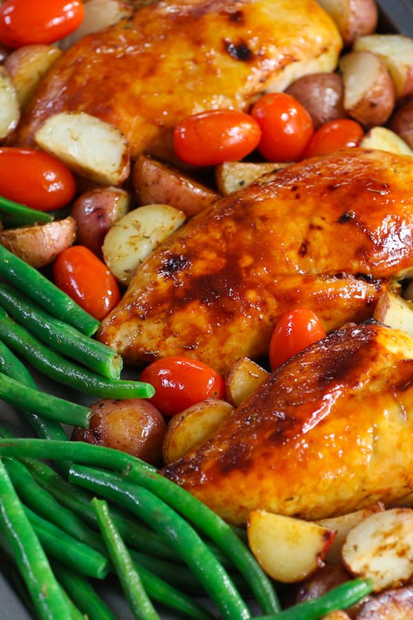 Sheet Pan Chicken with Vegetables