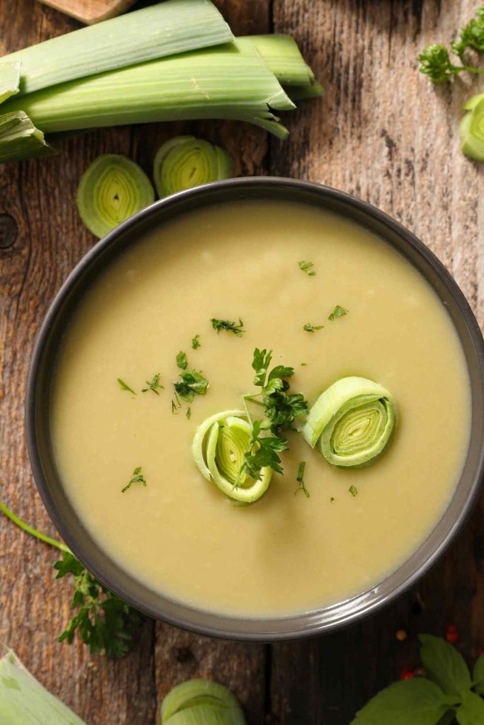 Cauliflower Leek Soup