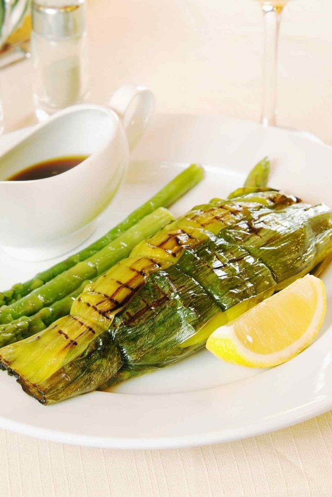 Grilled Leeks