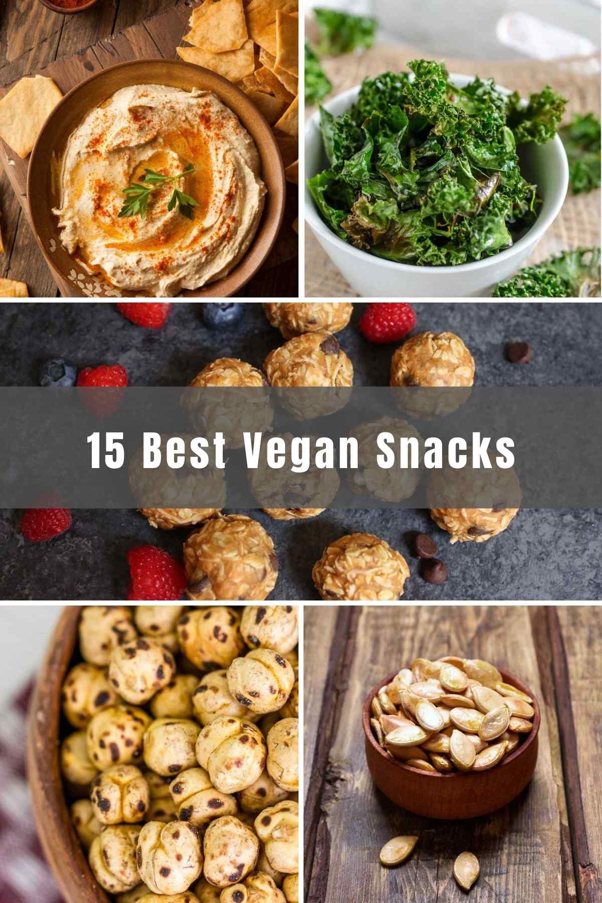 15 Best Vegan Snacks - IzzyCooking