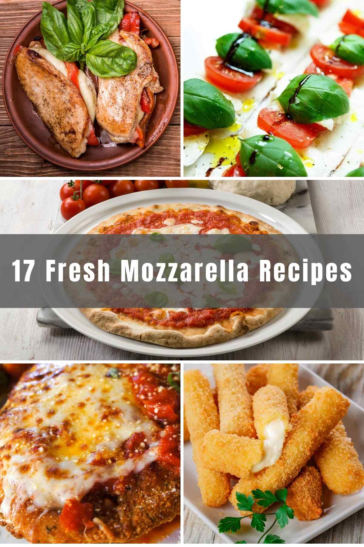 Whether you’re a cheese connoisseur who has already sampled fresh mozzarella or you’re curious to give it a try, we’re glad you’re here. Below you will find 17 Fresh Mozzarella Cheese Recipes from lasagna to pizza to salads that will have you craving more of this delicious cheese.