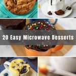 Microwaves are not just for reheating leftovers, they can also produce great-tasting desserts you’ll love! We’ve gathered 20 Easy Microwave Desserts to make in minutes. Most are single-servings, so go ahead and treat yourself!