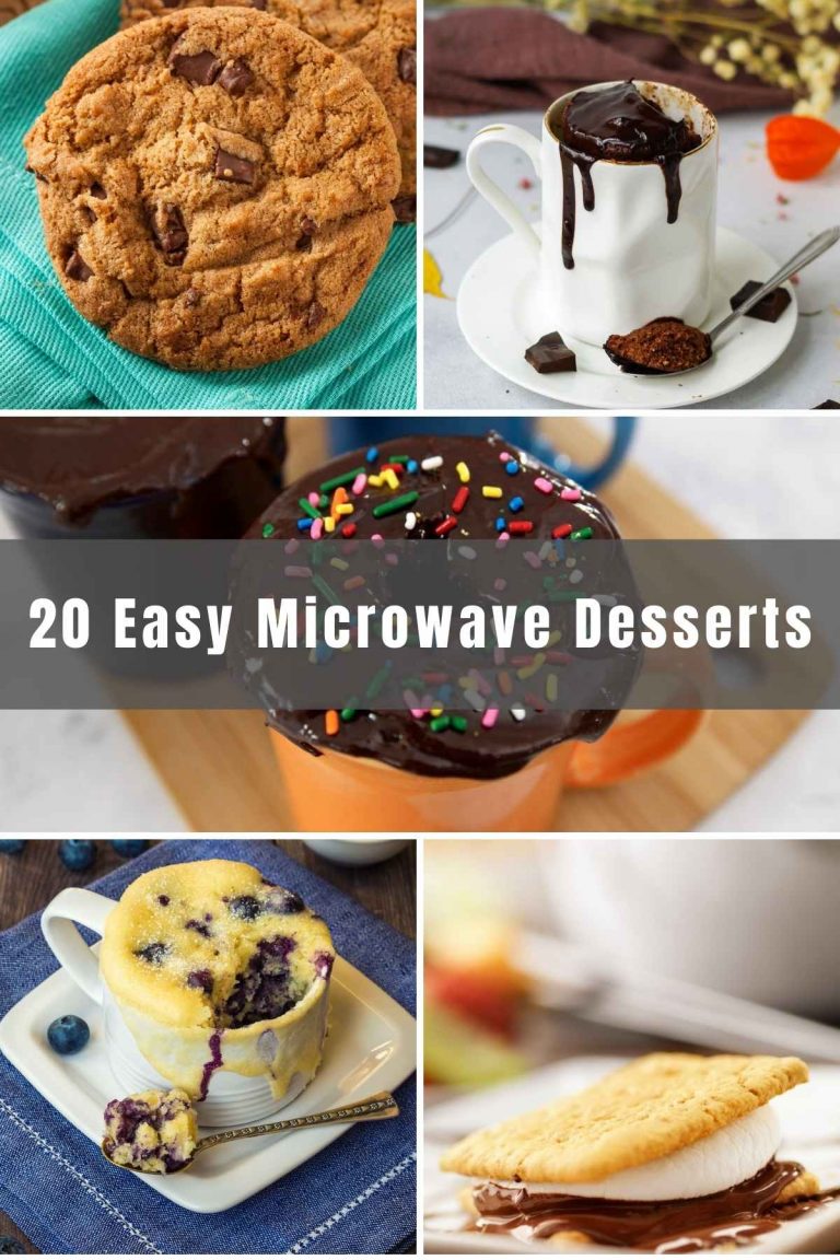 20 Easy Microwave Desserts for a Quick and Delicious Treat IzzyCooking