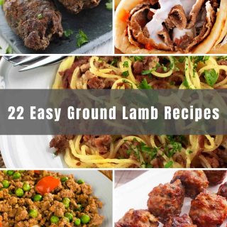 Ground lamb is a tasty alternative to ground beef and other red meats. We’ve collected 22 Easy Ground Lamb Recipes that are delicious and flavorful. From lamb shepherd’s pie to ragu and Greek lamb gyro, you’ll fall in love with this budget-friendly meat.