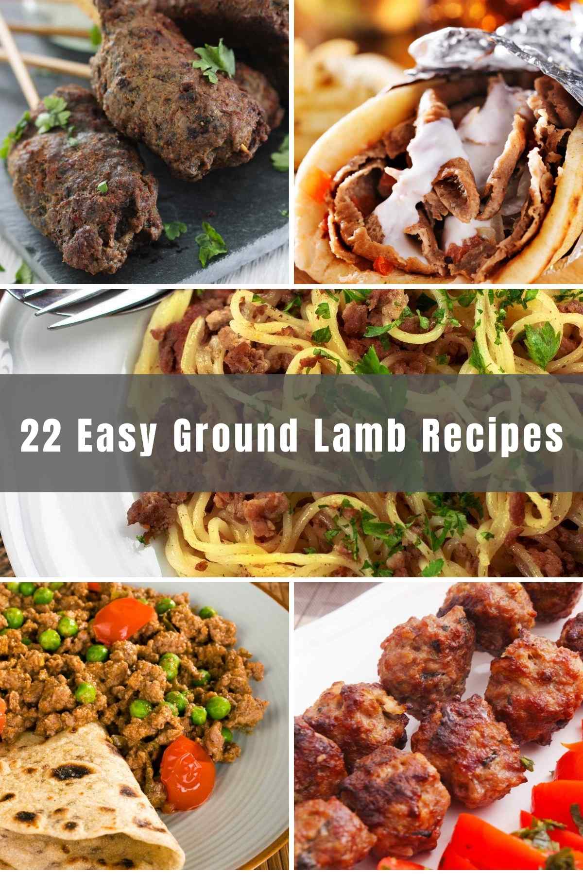 Ground lamb is a tasty alternative to ground beef and other red meats. We’ve collected 22 Easy Ground Lamb Recipes that are delicious and flavorful. From lamb shepherd’s pie to ragu and Greek lamb gyro, you’ll fall in love with this budget-friendly meat.