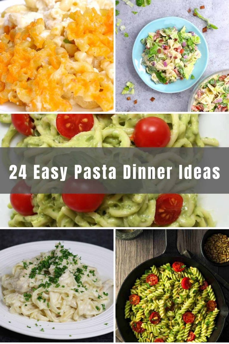 Pasta is our top choice for a quick and easy dinner. Below you will find 23 Pasta Dinner Ideas that range from fettuccine to spaghetti and carbonara. Whether you’re looking for a family quick meal for those busy weeknights or a new healthy pasta recipe to have for lunch, there’s a dish here for everyone!