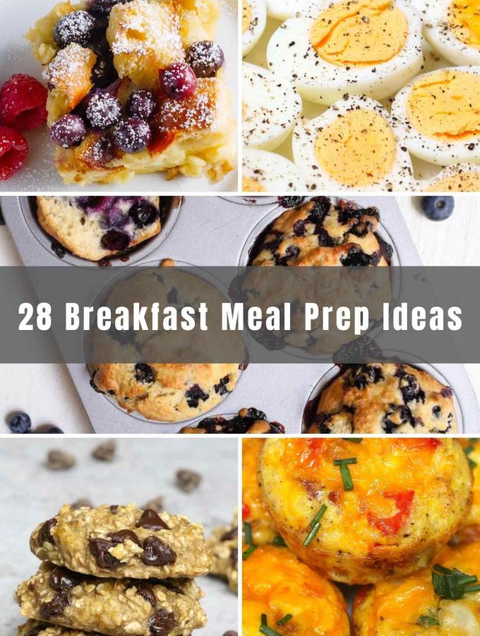 These 28 Breakfast Meal Prep Ideas prove that eating a healthy and delicious breakfast is easy to achieve with a little prep work the night before. They’re great for busy mornings and will have you feeling energized! From breakfast tacos to breakfast pizzas to many on-the-go meals, you’ll get inspired!
