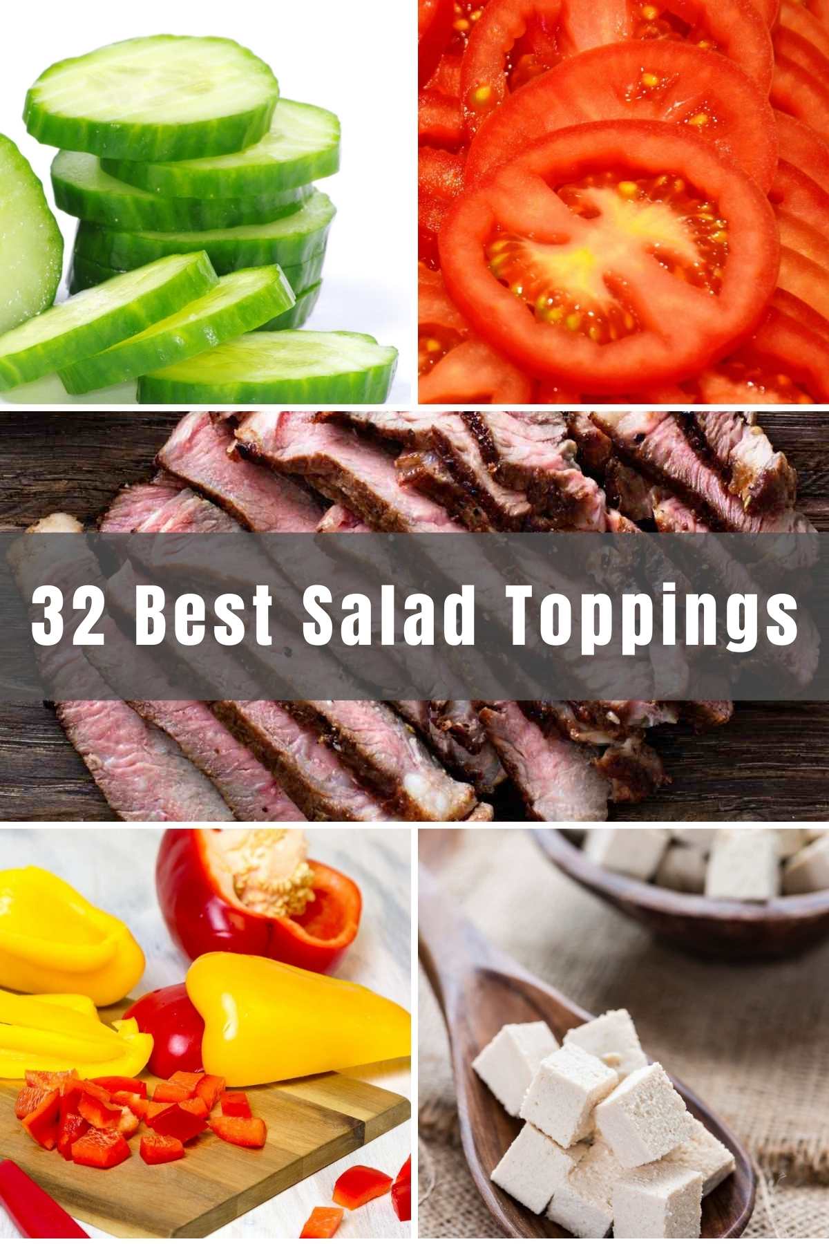 Looking for fun, healthy, and delicious salad toppings? Below you will find 33 of the best salad ingredients that you can mix and match over and over again!