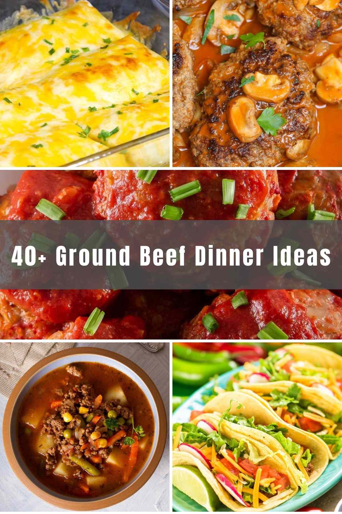 Wondering what you can do with ground beef for dinner? We’ve rounded up over 40 Easy Ground Beef Dinner Ideas, from meatballs to hamburgers, and everything in between. You’re sure to find a few recipes that your family will love!