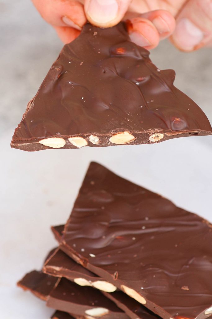 Almond Chocolate Bark