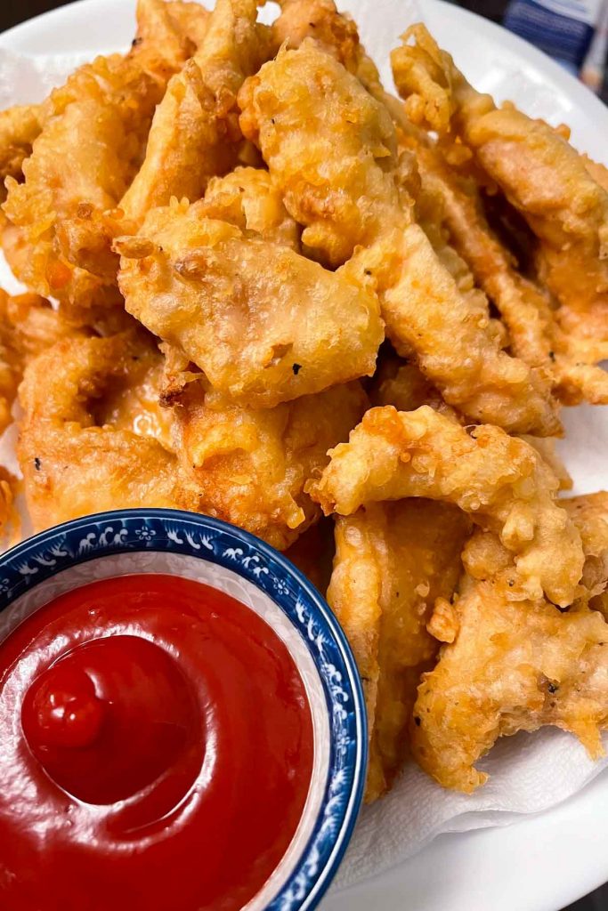 Light And Crispy Japanese Chicken Tempura 25 Minutes Izzycooking