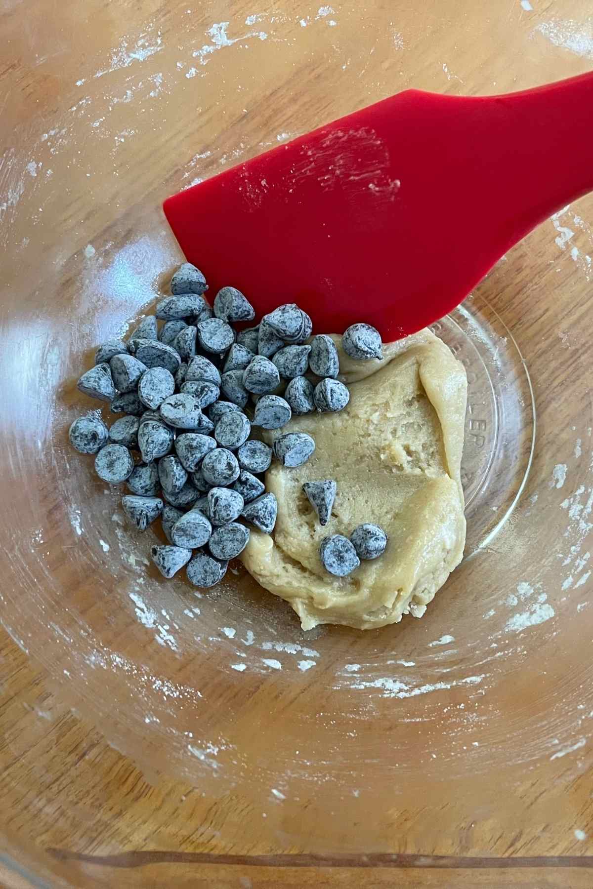 Eggless Edible Cookie Dough for One step 5