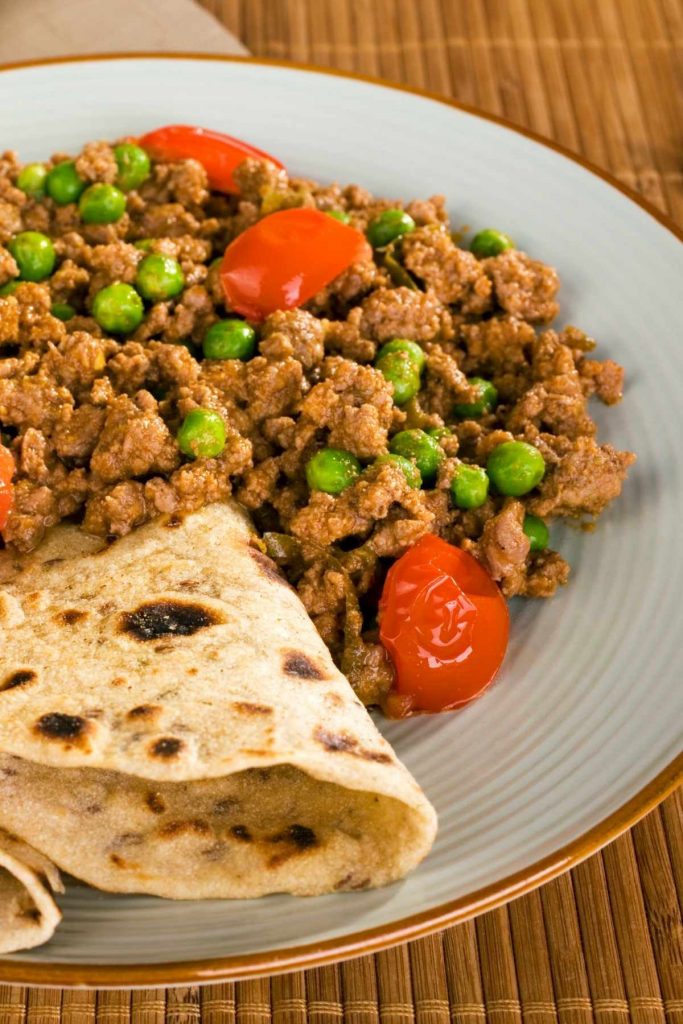 Lamb Keema with Peas