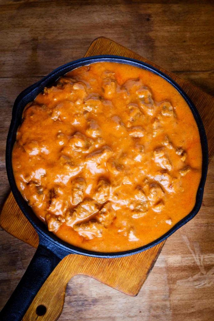 Leftover Roast Beef Stroganoff