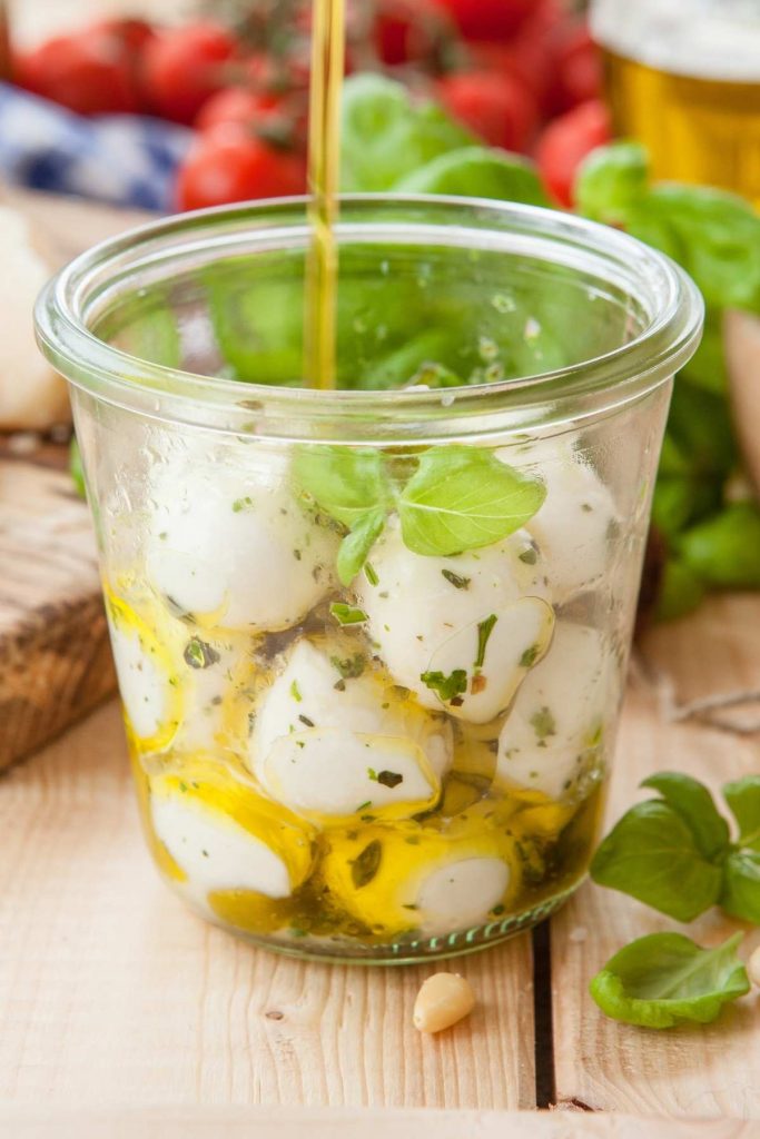 Marinated Mozzarella Balls