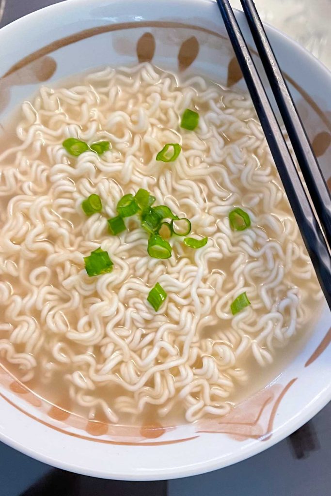 Microwave Ramen Noodles