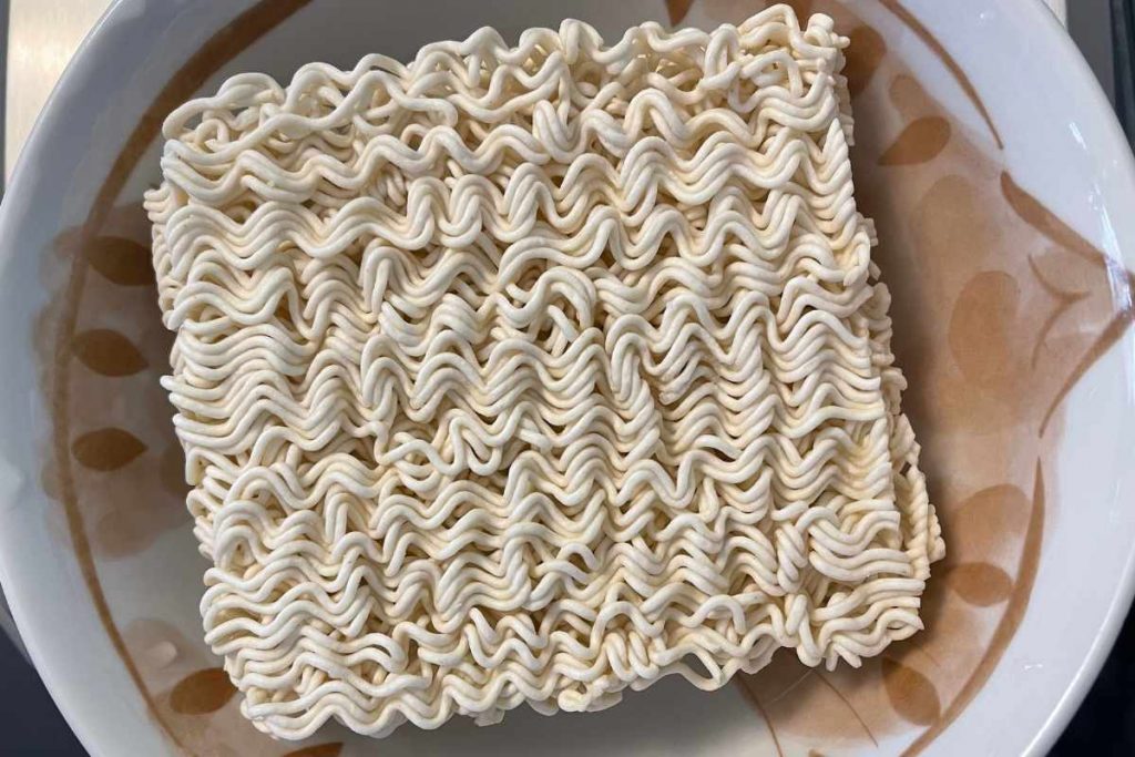 Microwave Ramen Step 1