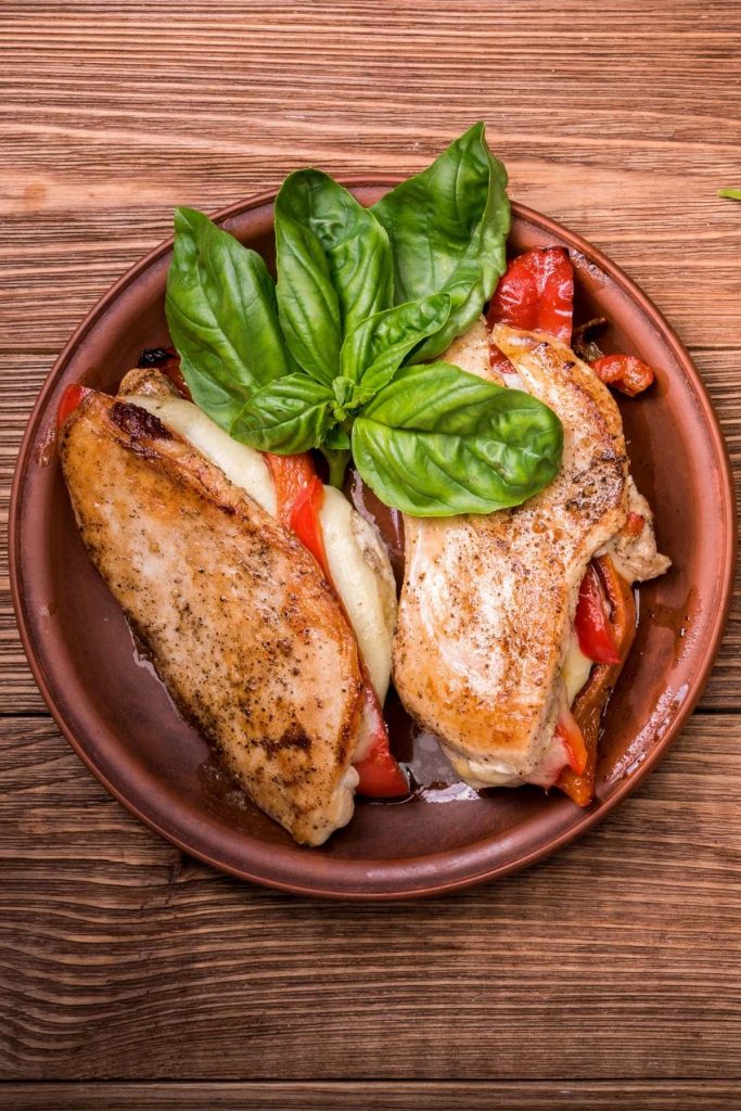 Mozzarella Stuffed Chicken