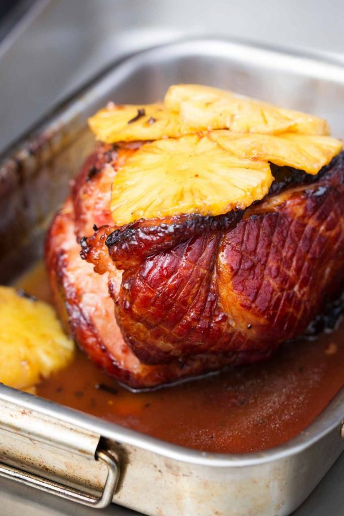 Pineapple Glazed Smoked Ham