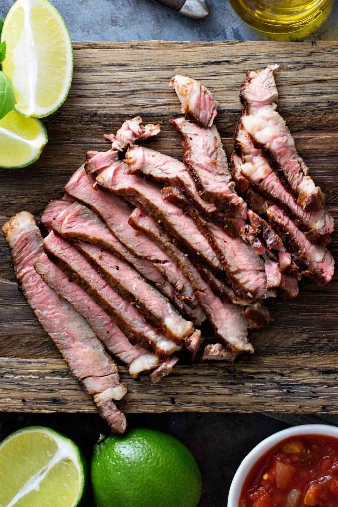 Sliced Cooked Steak