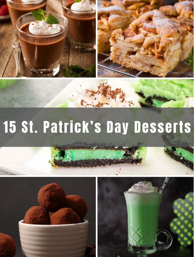 Saint Patrick’s Day celebrates the heritage and the culture of the Irish. If you want to get in on the fun this year, we’ve gathered 15 Traditional St. Patrick’s Desserts for you to try!